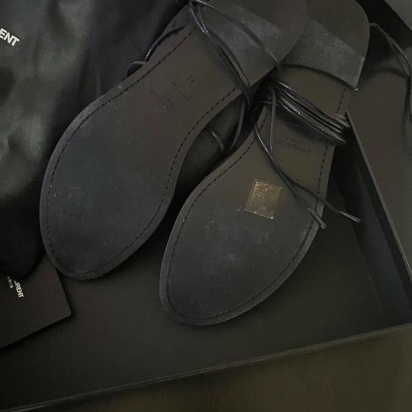 COPY - YSL gold heart gladiator sandals - Picture 5 of 10